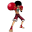 Affro Luffy Icon 64x64 png